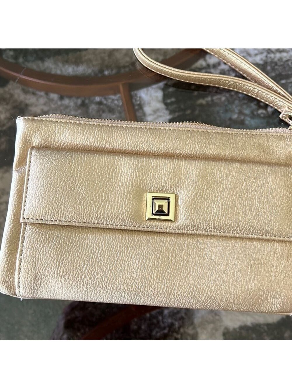 𝅺gold CLUTCH PURSE
